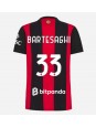 Ženski Nogometna dresi replika AC Milan Davide Bartesaghi #33 Domači 2026-27 Kratek rokav Ženski Nogometna dresi replika AC Milan Davide Bartesaghi #33 Domači 2026-27 Kratek rokav